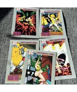Lot Of 5 Assorted 1991 Impel DC Comics Super Hero Trading Cards NM. #70-74 - $8.06 CAD