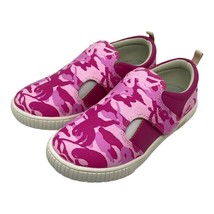 Livie &amp; Luca Sz 1Y Pink Sloth Camo Shoes Girls New In Box - £26.82 GBP