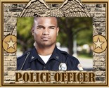 Police Officer Laser Engraved Wood Picture Frame Landscape (3 x 5) - $25.99