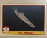 Vintage Operation Desert Shield Trading Cards 1991 #54 USS Missouri - $1.97