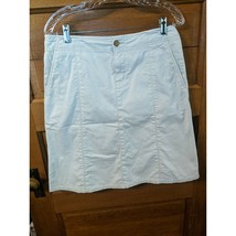 Eddie Bauer Tan Khaki Skirt 8 Modest Womens - $14.97