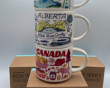 Starbucks Banff Canada Alberta Mug Been There Series Coffee Mugs Trio - £77.97 GBP