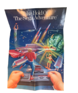 1987 SEGA Take Hold of the SEGA Adventure Master System Insert Promo Poster - $9.89