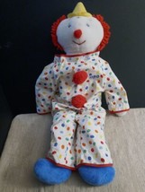 Vintage 1984 Eden Toys OBO 23&quot; Clown Multicolored Jellybeans Dot Outfit ... - $99.00