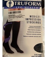 Truform Compression Stockings Knee High opaque 20-30 8865 X-Large Black ... - £13.22 GBP
