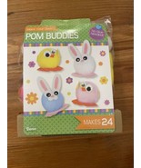 Make Your Own Pom Buddies Kit By  Darice Makes 24 Arts &amp; Crafts  Easter - £6.29 GBP