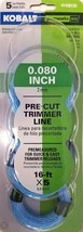 Kobalt / Greenworks Pro - 5 easy reloading trimmer refills - #1438130 - NEW - $12.99