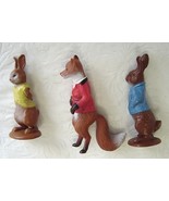  Beatrix Potter Peter Rabbit Collection Lot of 3 Figures Cake Toppers FW&amp;CO - £11.98 GBP
