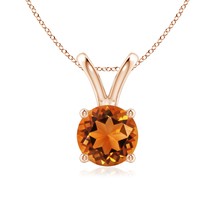 Authenticity Guarantee

ANGARA 1.25 Ct V-Bale Round Citrine Solitaire Pendant... - £491.04 GBP