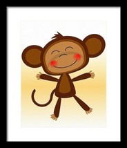 Monkey - Art Print Home Decor Wall Art -  (frame not included) - £4.41 GBP+