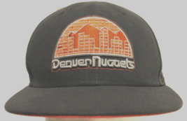 Denver Nuggets NBA Sewn Gray Hardwood Classics Throwbacks Cap Hat One Size - £6.70 GBP