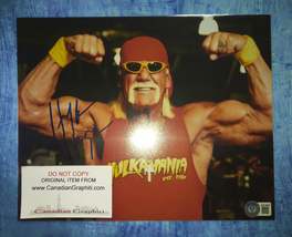 Hulk Hogan Hand Signed Autograph 8x10 Photo COA - £142.10 GBP