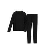 Climate Right Boys Fleece Top &amp; Bottom Set Black - Size SMALL - $8.19