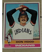 Don Hood, Indians  1976  #132 Topps Baseball Card,  GOOD CONDITION - £0.77 GBP
