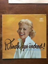 Dinah Shore: “Dinah, Yes, Indeed” (1959). Cat # T 1247. NM/VG+ Sleek ! Glossy ! - £12.58 GBP