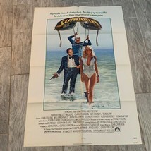 Vintage Movie theater poster ephemera 1979 Sunburn sex Farah Fawcett Joa... - £31.12 GBP