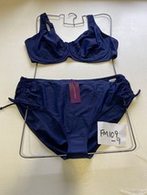 LASCANA Wired Bikini Set in Navy UK 22 D (FM109-9) - $55.15