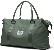 Carry on Bag for Women with Wet Pocket Travel Duffel Bag with Trolley Sleeve Gym - £32.75 GBP