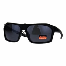 Xloop Gafas de Sol Hombre SPORTS Moda Rectangular Envuelva Marco UV 400 - £8.75 GBP