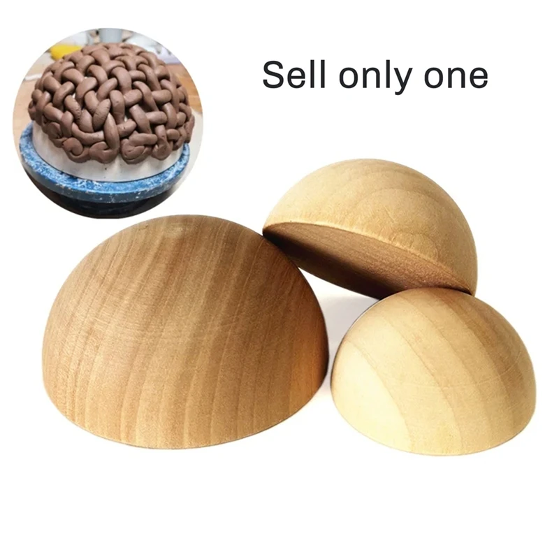 Pottery Tools Hemispherical/Semi Circular Modeling Mold DIY Round As shown - $15.68