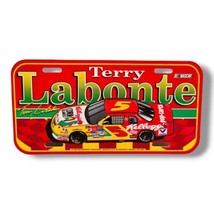 Terry Labonte #5 NASCAR Plastic License Plate Kellogg&#39;s Cornflakes Wincr... - £14.96 GBP