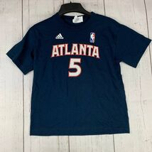 Atlanta Hawks Smith 5 NBA Medium Adidas Casual T-Shirt Blue New Youth - $9.99