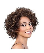 UDU Short Curly Human Hair Wigs For Black Women Glueless Wigs Human Hair... - $52.46