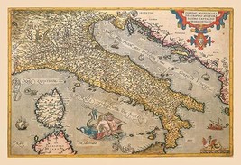 Map of Italy - $19.97