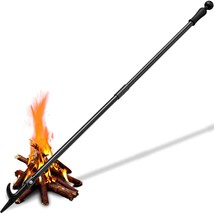 For Fire Pit, 46 Inch Extra Long Portable Camp For Fireplace, Camping, W... - £25.01 GBP