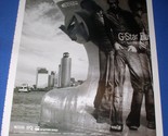 G-Star Denim Clothing Fader Magazine Photo Clipping Vintage 2003 Adverti... - $14.99