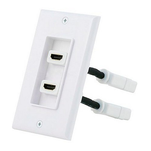 Monoprice 7332 TWO-PIECE INSET WALL PLATE W/HDMI CABLE - $36.40