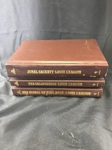 The LOUIS L&#39;AMOUR Collection Hardcover Books Lot Of 3 Jubal Sackett KG - £15.64 GBP