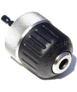 Jacobs Chuck 31248 Hex Bit Adapter Keyless Chuck, 1/4&quot; Mount, 3/8&quot; Capacity - $67.76 CAD