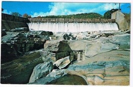 Massachusetts Postcard Shelburne Falls The Pot Holes Mohawk Trail - £2.35 GBP