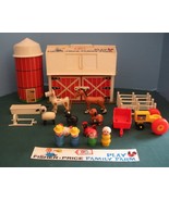 Vtg. Fisher Price Play Family #915 Farm w/ Hex Animals and Wood LP/VG++-EXC! (F) - £114.67 GBP
