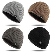 Winter Fleece Thick Knitted Hat - $9.88 CAD+