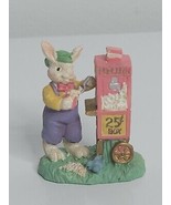 COTTONTAIL LANE Bunny Rabbit Popcorn Vendor EASTER Collectable Figure Mi... - £13.38 GBP