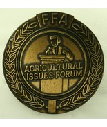 Vintage FFA Future Farmers Of America AGRICULTURAL ISSUES Brass Jacket Pin - £15.49 GBP