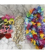 Tropical Luau Hawaiian Party Accessories Leis Necklaces Novelty Glasses ... - $477.59 MXN