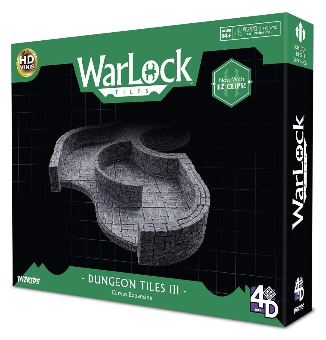 Primary image for Wizkids/Neca WarLock Tiles: Dungeon Tiles III - Curves