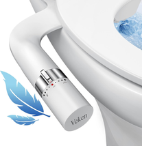 Veken Ultra-Slim Bidet, Non-Electric Dual Nozzle (Posterior/Feminine Was... - £40.69 GBP