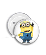 MINION Despicable Me BUTTON Pin Pinback Buttons Disney Badge Gift - $4.11 CAD