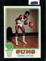 1973-74 Topps #81 Dennis Layton Ex Suns Nicely Centered *X54263 - £2.31 GBP