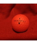 MAXFLI 4 GOLFBALL ORANGE 1 BALL - £2.35 GBP