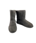 UGG Australia Boots Big Kid 5M Classic Short Shoes Gray Suede Shearling ... - €17,03 EUR