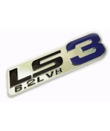 6.2L V8 ENGINE EMBLEMS BADGE CHROME SILVER BLUE fits all V8 cars and trucks - €11,17 EUR
