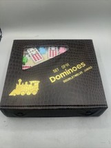 Double Twelve Professional Mexican Train Dominoes Set of 91 W/ Case  - $29.69