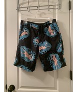 ROOBA Fashion Lady Swimming Print Swim Trunks Shorts Unlined Men&#39;s Size 32 - £23.71 GBP