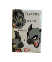 Disney The Lion King Shenzi Banzai Ed 3" x 2" Button Badge 1994 Movie Pr... - $15.38