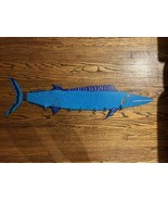 Approx 42 Inch Wahoo Fish Wall Art Coat Rack - $128.70